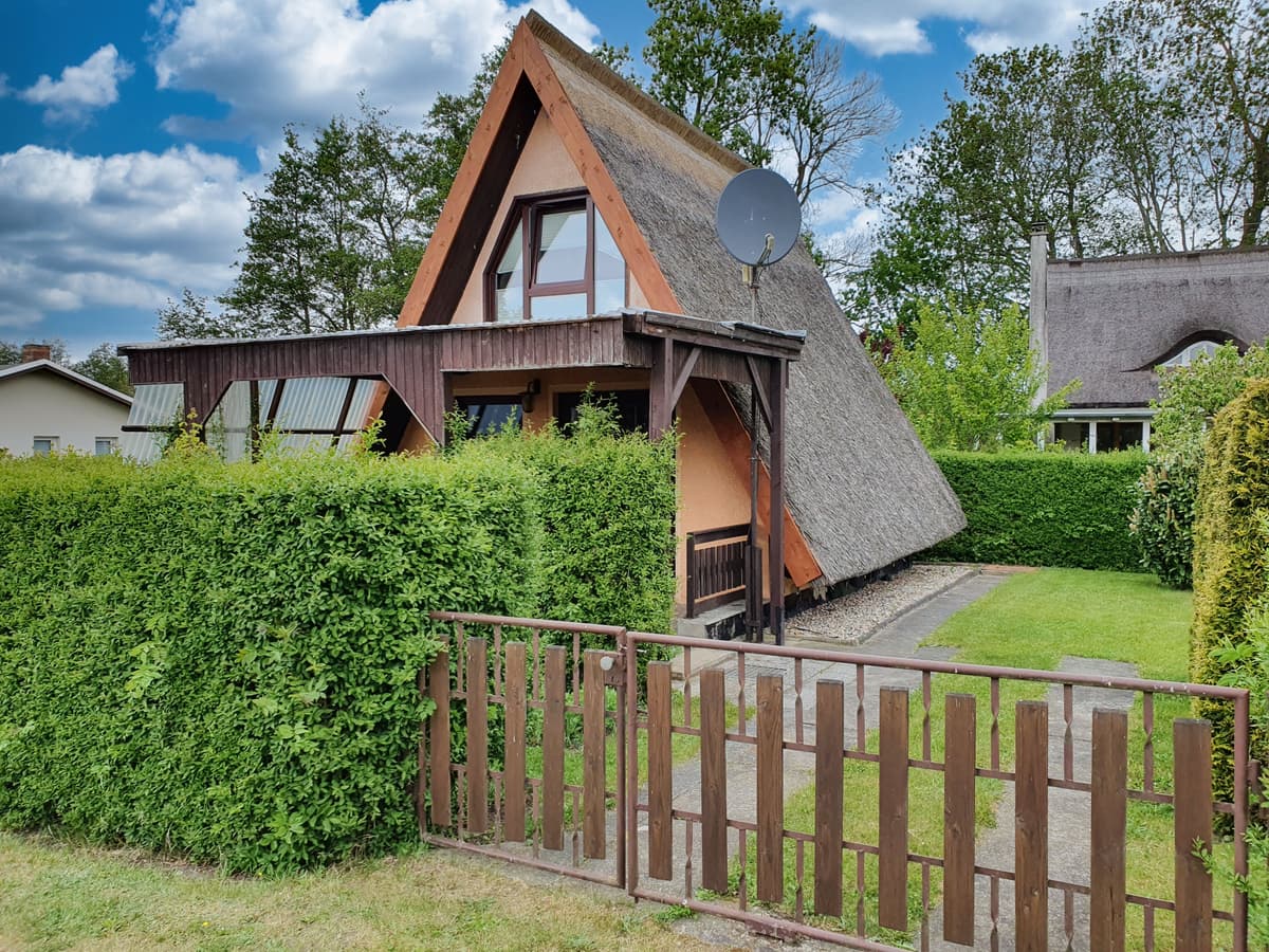 Idyllische Finnhütte auf Eigentumsland nur 900m bis zur Ostsee !!!